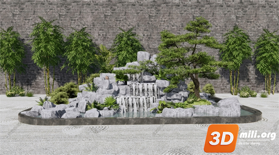 Rockery Skp Files